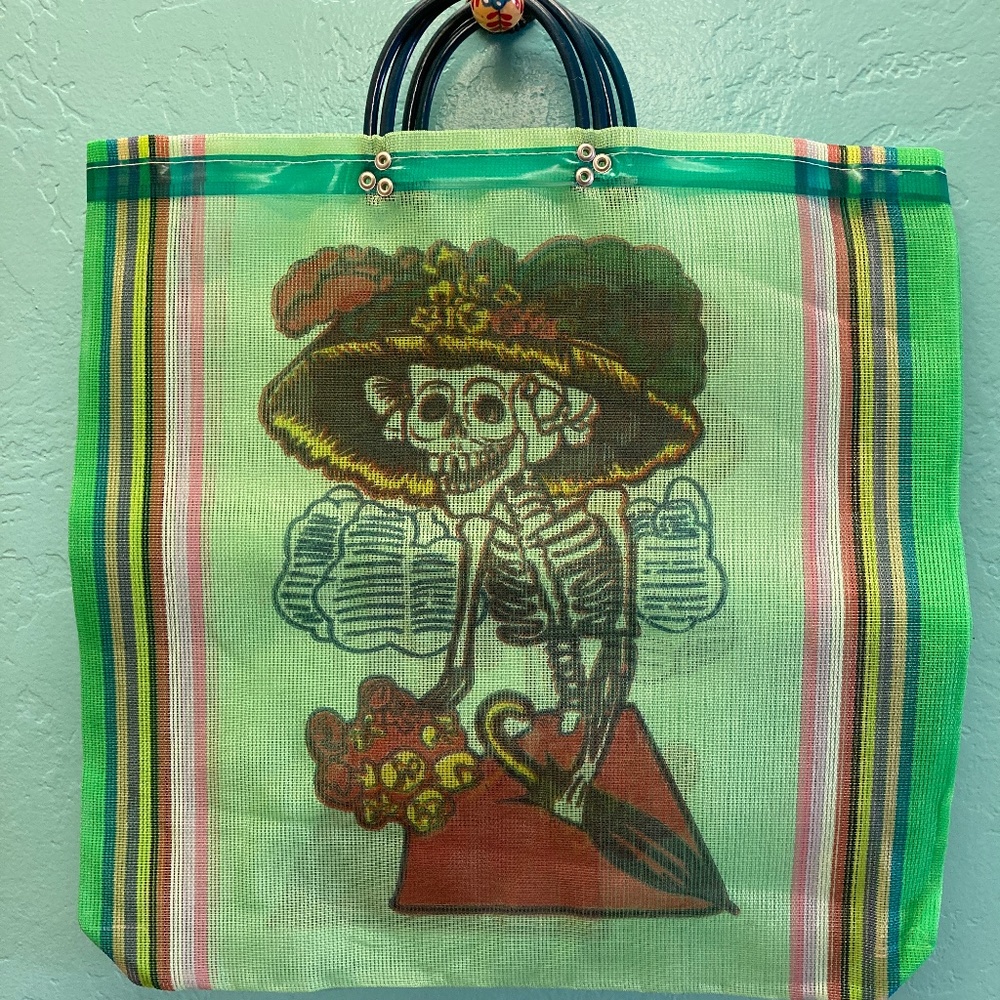 Day of the Dead La Catrina Shopping Bag